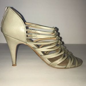 Fergalicious by Fergie Stretch Strap Sandal Heel